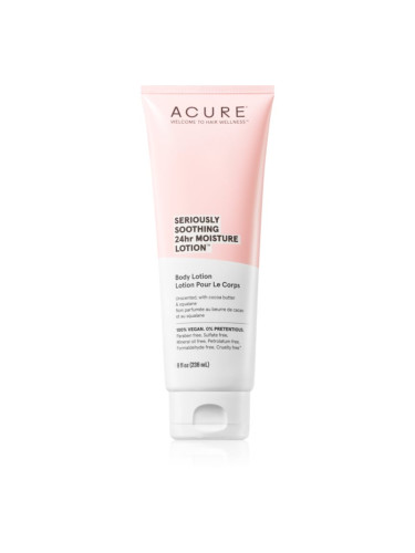 ACURE Seriously Soothing 24hr Moisture хидратиращо мляко за тяло 236 мл.