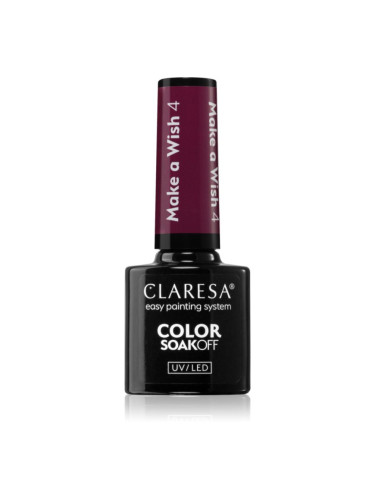 Claresa SoakOff UV/LED Color Make a Wish гел лак за нокти цвят 4 5 гр.