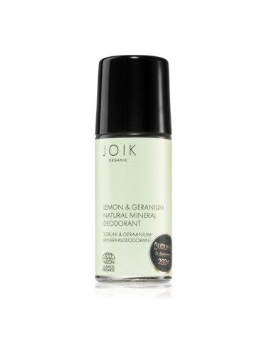 JOIK Organic Lemon & Geranium минерален дезодорант 50 мл.