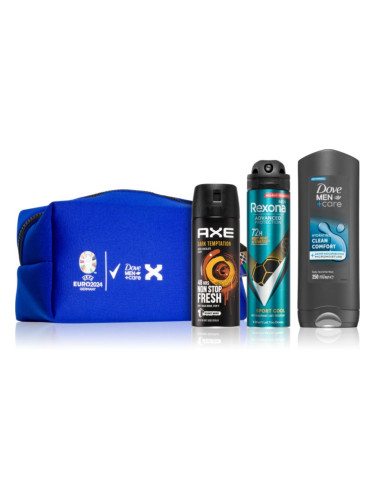Axe EURO 2024 подаръчен комплект Sport Cool(за тяло и коса) за мъже