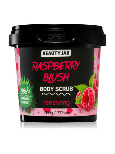 Beauty Jar Raspberry Blush освежаващ пилинг за тяло 200 гр.