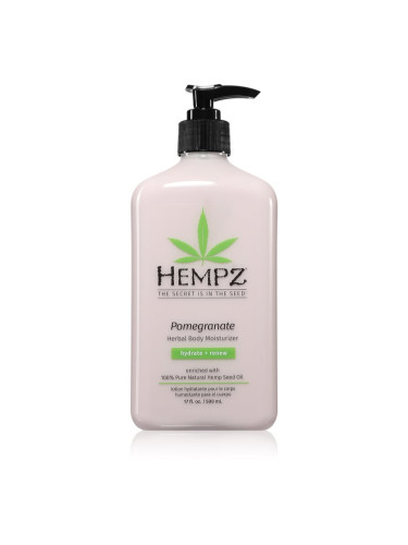 HEMPZ Pomegranate хидратиращо мляко за тяло 500 мл.