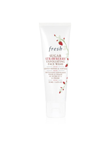 fresh Sugar Strawberry Face Wash ексфолиращ почистващ гел 50 мл.