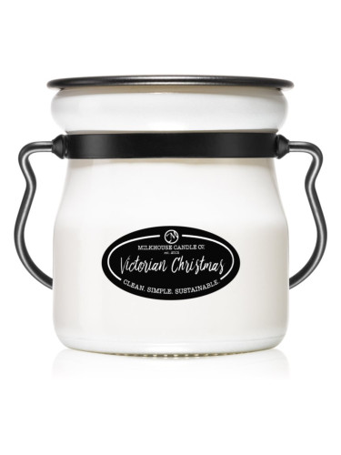 Milkhouse Candle Co. Creamery Victorian Christmas ароматна свещ Cream Jar 142 гр.