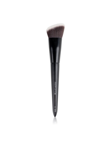 Brushworks Angled Flat Top Foundation Buffing Brush плоска четка за грим тип NO. 9 1 бр.