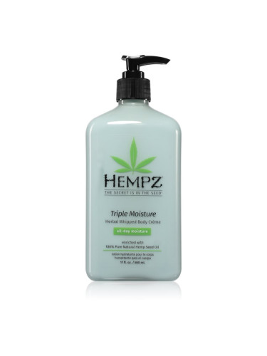 HEMPZ Triple Moisture хидратиращо мляко за тяло 500 мл.