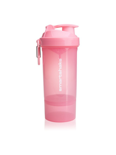 Smartshake Original2GO ONE спортен шейкър + контейнер боя Light Pink 800 мл.