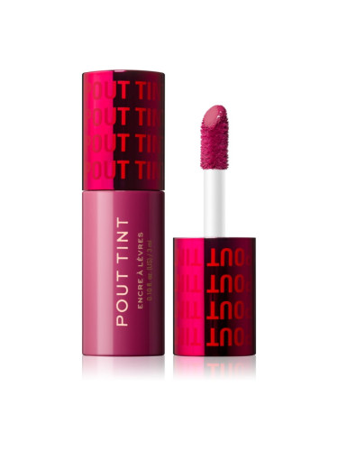 Makeup Revolution Pout Tint блясък за устни с хидратиращ ефект цвят Mad about Mauve 3 мл.