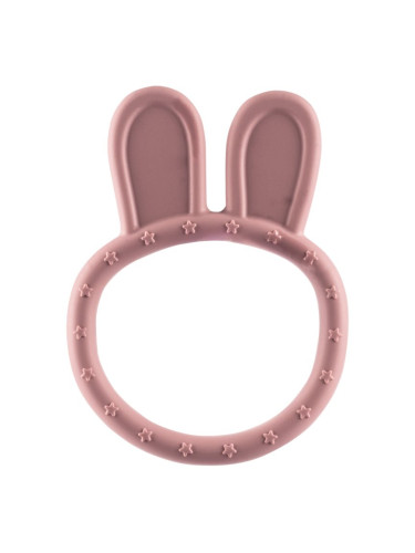 Zopa Silicone Teether Rabbit гризалка Old Pink 1 бр.