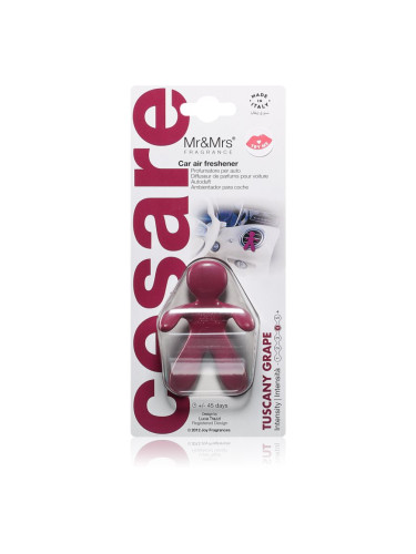 Mr & Mrs Fragrance Cesare Tuscany Grape aроматизатор за автомобил 1 бр.