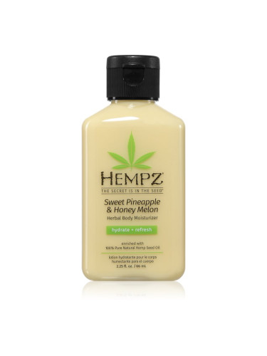 HEMPZ Sweet Pineapple Honey Melon хидратиращо мляко за тяло 66 мл.