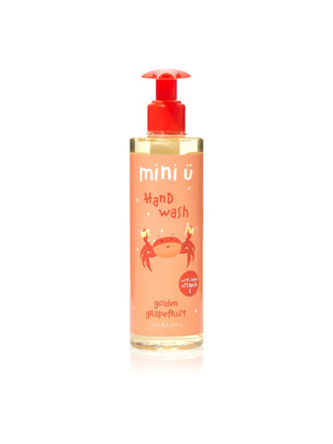 Mini-U Hand Wash натурален течен сапун за ръце за деца Golden Grapefruit 250 мл.