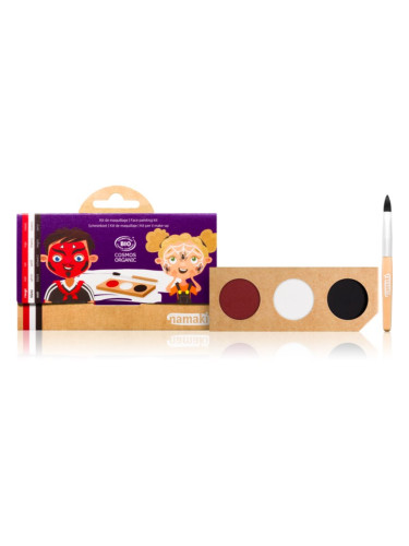 Namaki Color Face Painting Kit Devil & Spider комплект за деца 1 бр.