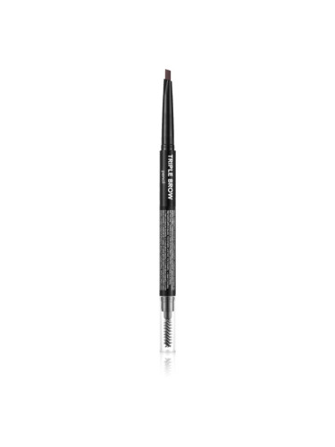 flormar Triple Brow Pencil молив за вежди 3 в 1 цвят 002 Auburn 0.75 гр.