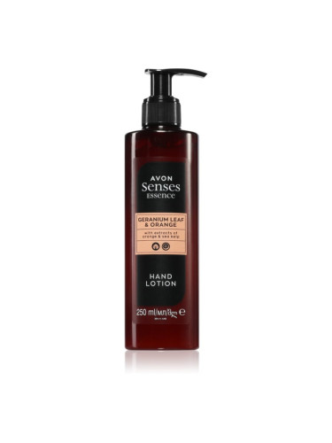 Avon Senses Essence Geranium Leaf & Orange лосион за ръце 250 мл.