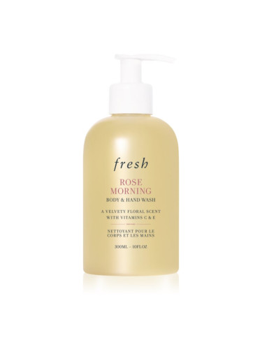 fresh Rose Morning Body & Hand Wash душ гел от роза 300 мл.