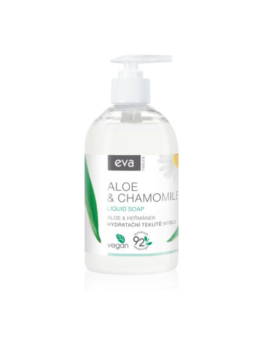 Eva Natura Aloe & Chamomile течен сапун за ръце 500 мл.