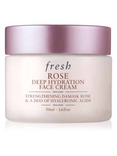 fresh Rose Deep Hydration Face Cream хидратиращ крем за лице с хиалуронова киселина 50 мл.