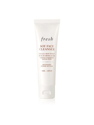 fresh Soy Face Cleanser  Нежен гел за премахване на грим и почистване 50 мл.