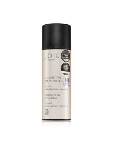 JOIK Organic Sunless Tan автобронзант мляко за тяло Medium 150 мл.