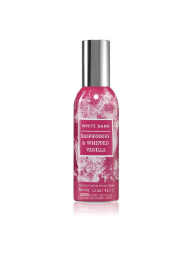 Bath & Body Works Raspberries & Whipped Vanilla cпрей за дома 42,5 гр.