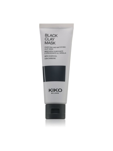 KIKO Milano Black Clay Mask почистваща маска за лице 50 мл.