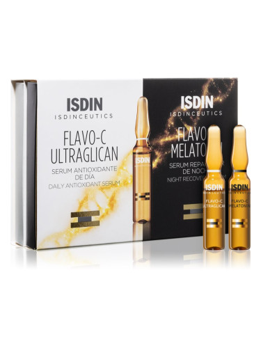 ISDIN Isdinceutics Flavo-C серум за лице дневен и нощен 20 x 2 мл.
