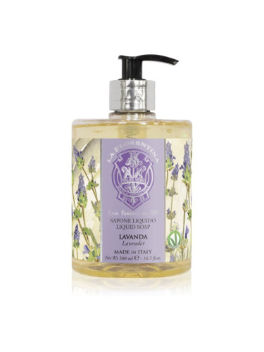 La Florentina Lavender Liquid Soap натурален течен сапун за ръце с екстракт от лавандула 500 мл.