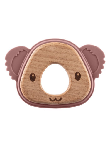 Zopa Silicone Teether Koala гризалка Old Pink 1 бр.