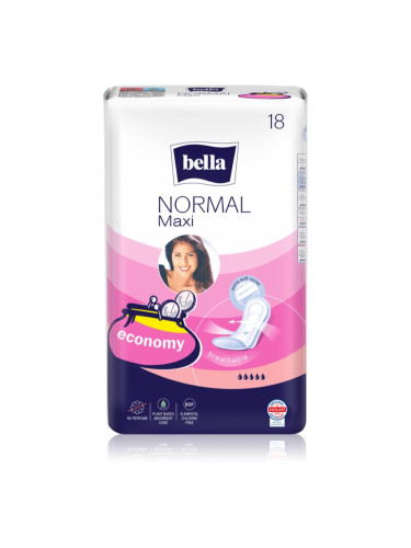 BELLA Normal Maxi санитарни кърпи 18 бр.