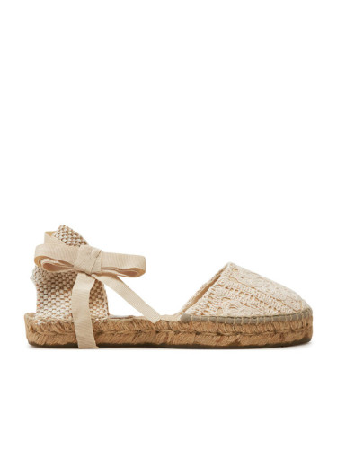 Manebi Еспадрили Yucatan Flat Valenciana Espadrilles G 0.3 P0 Бежов