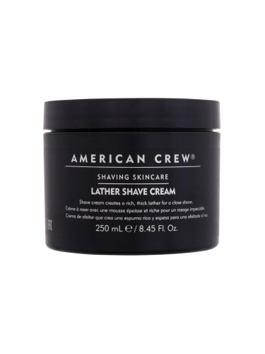 American Crew Shaving Skincare Lather Shave Cream Крем за бръснене за мъже 250 ml