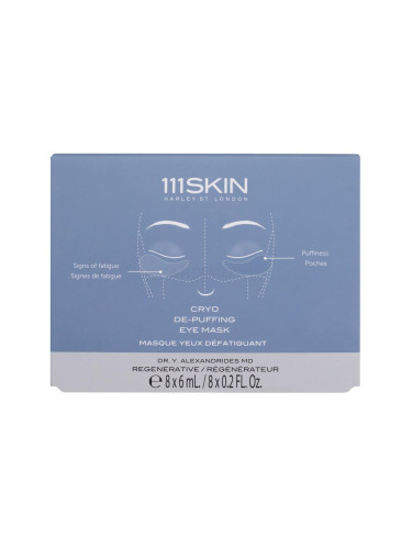 111SKIN Cryo De-Puffing Eye Mask Маска за очи за жени 8x6 ml