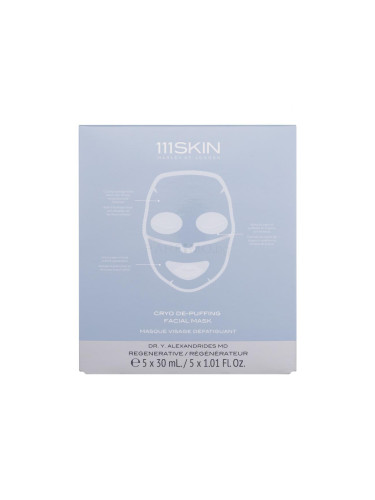 111SKIN Cryo De-Puffing Facial Mask Маска за лице за жени 5x30 ml