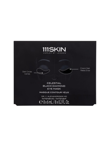 111SKIN Black Diamond Eye Mask Маска за очи за жени 8x6 ml