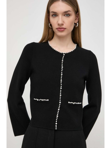 Пуловер Liu Jo дамски в черно от лека материя