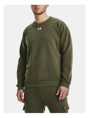 Under Armour UA Rival Fleece Crew Sweatshirt Zelen