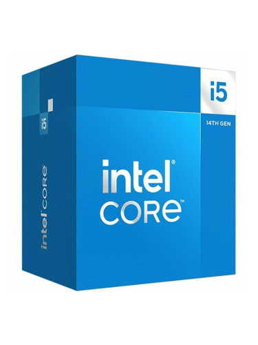 Процесор Intel Core i5-14400, десетядрен (2.5/4.7GHz, 20MB Cache, 1.55GHz графична честота, LGA1700) BOX, с охлаждане