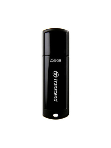 Памет 256GB USB Flash Drive, Transcend JetFlash 700, USB 3.1, черна