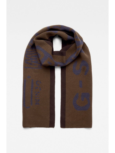 G-STAR Scarf - Effo vector brown