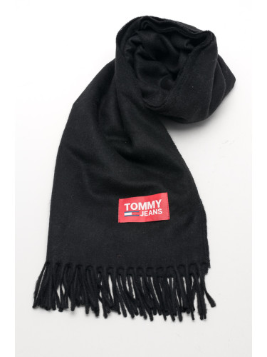 Tommy Jeans Scarf - TJM WOVEN FLAG SCARF black