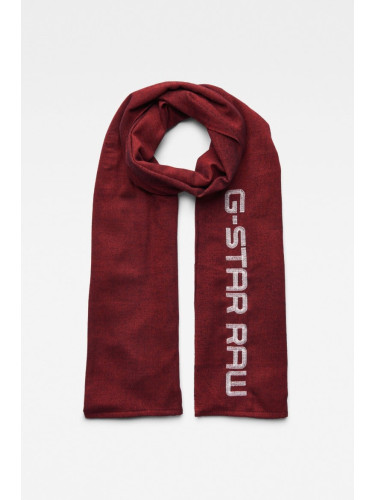 G-STAR Scarf - Vector scarf burgundy