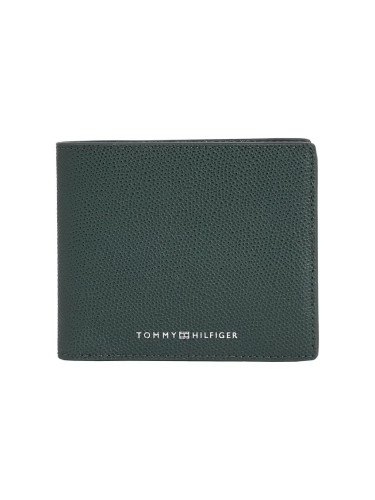 Tommy Hilfiger Wallet - BUSINESS LEATHER CC AND COIN green