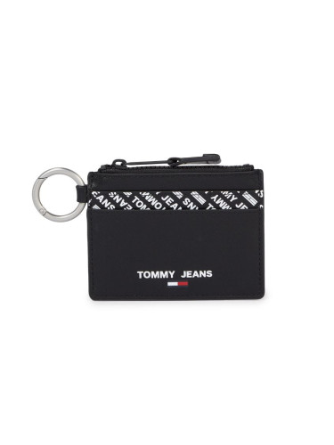 Tommy Jeans Wallet - TJM ESSENTIAL LTHR CC & COIN Black