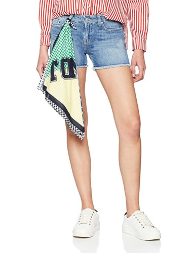 Tommy Hilfiger Shorts - ROME RW SHORT JULIETTE blue