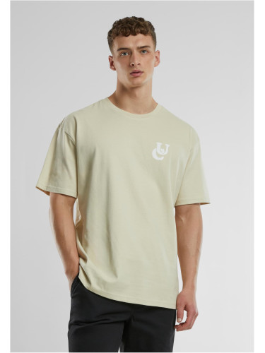 Men's T-shirt UC Weavy Logo Heavy Oversized sand