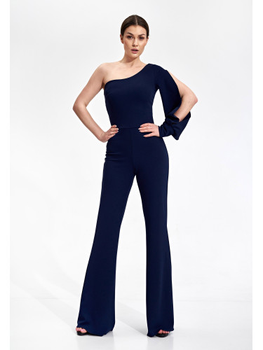 Figl Woman's Jumpsuit M870 Navy Blue