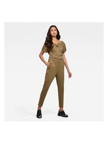 G-STAR Jumpsuit - Cocaux r suit wmn s\s olive-brown