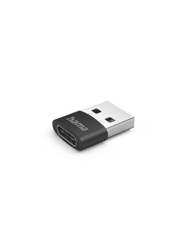 HAMA Преходник от USB-C - USB-A, 480 Mbit/s, 3 бр, 201532