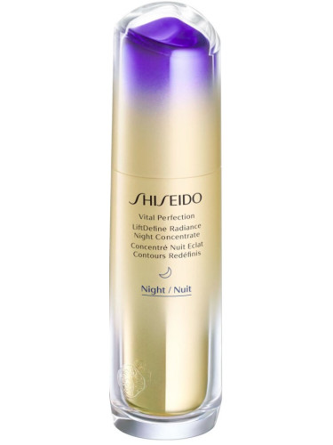 Shiseido Vital Perfection Lift Define Radiance Night Concentrate Нощен антиейдж концентрат 40 ml